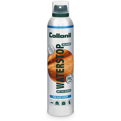Imperméabilisant Waterstop Reloaded de Collonil - Résistant à l'eau, UV - Publicité Imperméabilisant Waterstop Reloaded de Collonil - Résistant à l'eau, UV - Publicité