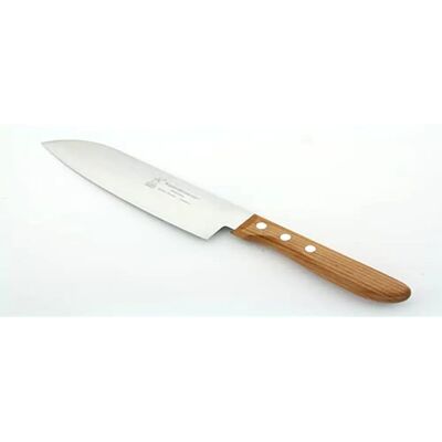 Robert Herder 16,5 cm Santoku Küchenmesser - RVS - Kirschenholzgriff Robert Herder 16,5 cm Santoku Küchenmesser - RVS - Kirschenholzgriff