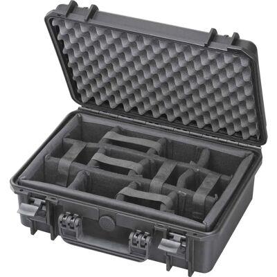 MAX PRODUCTS MAX430-CAM Universel værktøjskasse - Vandtæt, stabelbar MAX PRODUCTS MAX430-CAM Universel værktøjskasse - Vandtæt, stabelbar