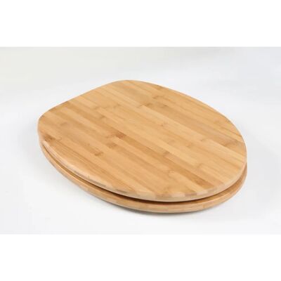 ADOB Bambus D-Form WC-Sitz - WC Sitze ADOB Bambus D-Form WC-Sitz - WC Sitze