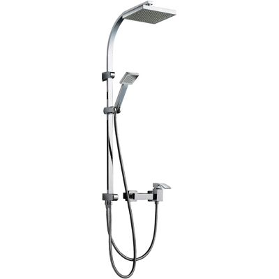 ADOB Saragossa Brausegarnitur - 110cm Höhe, 20cm Durchmesser, Grau ADOB Saragossa Brausegarnitur - 110cm Höhe, 20cm Durchmesser, Grau