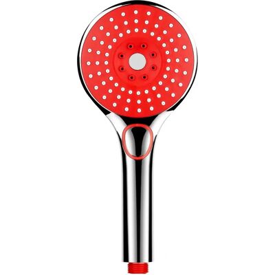 ADOB Maestral III Rote Handbrause - Duschkopf ADOB Maestral III Rote Handbrause - Duschkopf