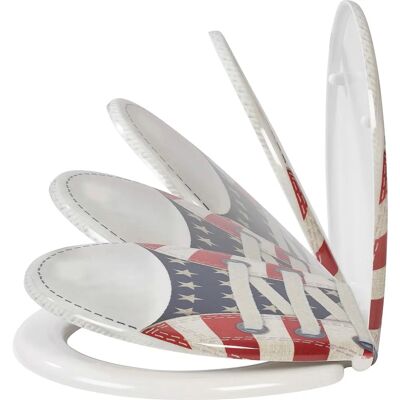 ADOB Sneaker Bunt WC-Sitz - WC-Sitz ADOB Sneaker Bunt WC-Sitz - WC-Sitz