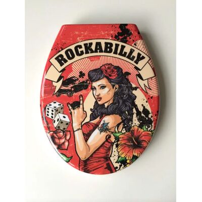 ADOB Rockabilly Bunt WC-Sitz - WC-Sitz ADOB Rockabilly Bunt WC-Sitz - WC-Sitz