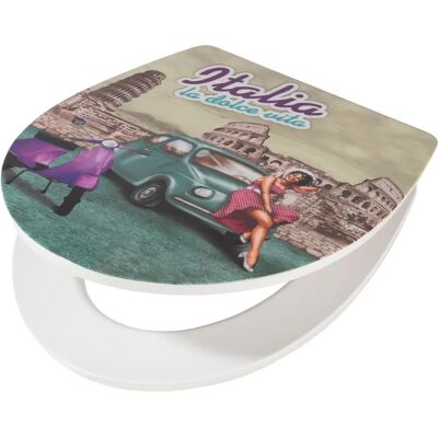 ADOB Italia la dolce vita Bunt WC-Sitz - WC-Sitz ADOB Italia la dolce vita Bunt WC-Sitz - WC-Sitz