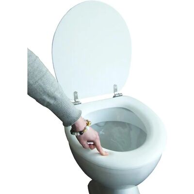 ADOB Premium Oval Weiß Duroplast WC-Sitz - WC-Sitz ADOB Premium Oval Weiß Duroplast WC-Sitz - WC-Sitz