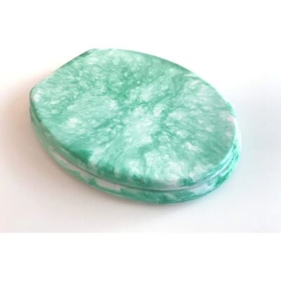 ADOB Marmor Blau Oval WC-Sitz - Toilet Seat ADOB Marmor Blau Oval WC-Sitz - Toilet Seat