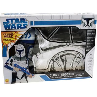Rubies Star Wars Rex Kostüm - Blau, Größe M, Kinder Rubies Star Wars Rex Kostüm - Blau, Größe M, Kinder