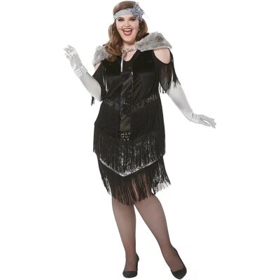 buttinette Charleston-Kleid für Damen - Gr. 46 - Retro Flapper-Look buttinette Charleston-Kleid für Damen - Gr. 46 - Retro Flapper-Look