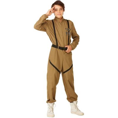buttinette Fallschirmspringer-Kostüm für Kinder, khaki - Gr. 128 buttinette Fallschirmspringer-Kostüm für Kinder, khaki - Gr. 128