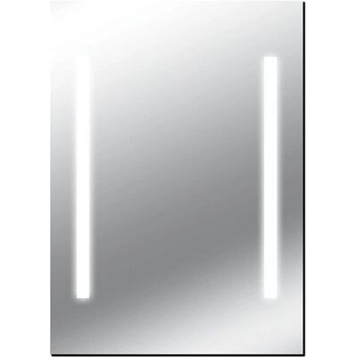 JOKEY Sirius I LED-Lichtspiegel - Rechteckig, Silber, 50x70cm - Badspiegel JOKEY Sirius I LED-Lichtspiegel - Rechteckig, Silber, 50x70cm - Badspiegel