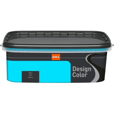 OBI - Design Color Blu Sky - 2.5 L - Opaco - Vernice interna OBI - Design Color Blu Sky - 2.5 L - Opaco - Vernice interna