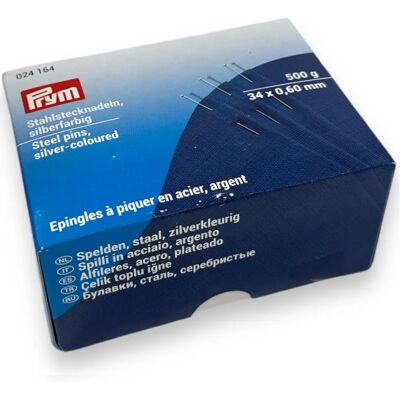 Prym Silbernadeln - 34 x 0,6 mm Prym Silbernadeln - 34 x 0,6 mm
