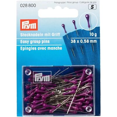 Prym Modell 0,58x38 mm Lila Gerade Nadeln - Nadeln Prym Modell 0,58x38 mm Lila Gerade Nadeln - Nadeln