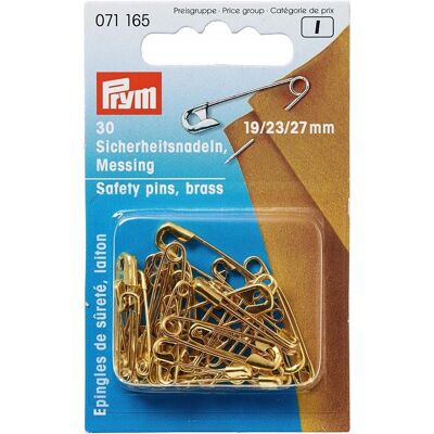 Prym Hopeiset safety pins - 30 kappale Prym Hopeiset safety pins - 30 kappale