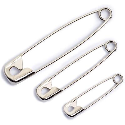 Prym 10852010 - Sicherheitsnadeln - 38mm - Silber - Packung mit 12 Prym 10852010 - Sicherheitsnadeln - 38mm - Silber - Packung mit 12