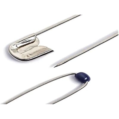 Prym Safety Pins Silver - 10 Pack - Safety Pins Prym Safety Pins Silver - 10 Pack - Safety Pins
