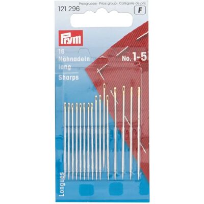 Prym Sharps Naalden - Verpakking van 16 - Naalden Prym Sharps Naalden - Verpakking van 16 - Naalden