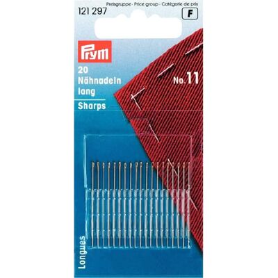 Agujas Prym Sharps - Pacote de 20 - Agulhas Agujas Prym Sharps - Pacote de 20 - Agulhas