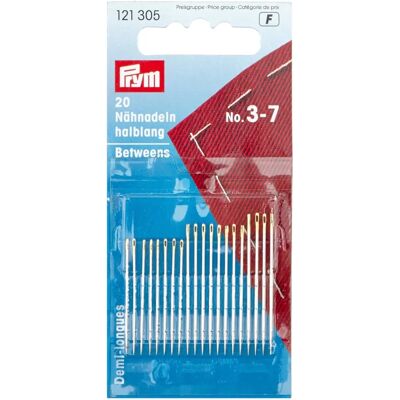Prym Modell: Betweens Nähnadeln - 20 Stück Packung Prym Modell: Betweens Nähnadeln - 20 Stück Packung