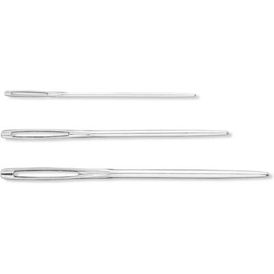Prym 124119 - Metall Bodkin-Nadel - Handnähen - 3 Stück Prym 124119 - Metall Bodkin-Nadel - Handnähen - 3 Stück