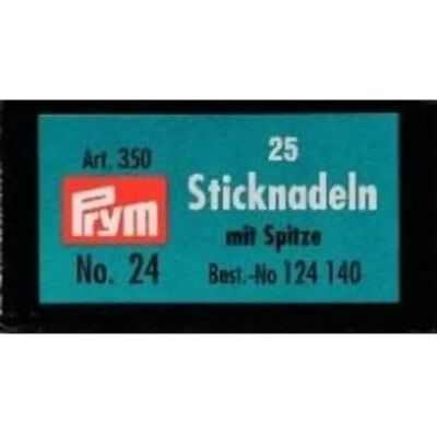 Prym Model 24 Chenille Needles - Embroidery - Pack of 25 Prym Model 24 Chenille Needles - Embroidery - Pack of 25