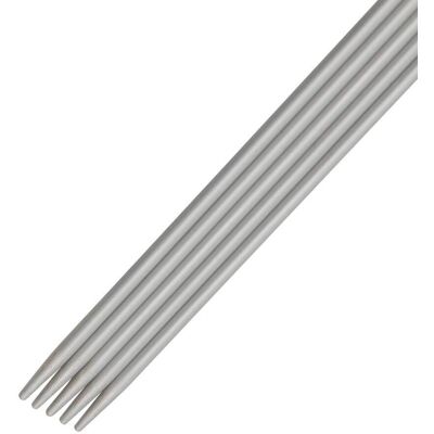 Prym Graue Doppelspitzen Nadeln - 8 Zoll Aluminium 2,5mm Prym Graue Doppelspitzen Nadeln - 8 Zoll Aluminium 2,5mm