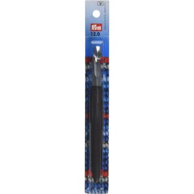 Prym Silber Häkelnadel - 12mm, 14cm - Wolle & Zubehör Prym Silber Häkelnadel - 12mm, 14cm - Wolle & Zubehör