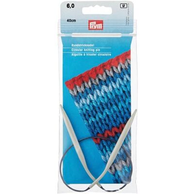 Prym Kreisstricknadel - Aluminium, Grau Prym Kreisstricknadel - Aluminium, Grau