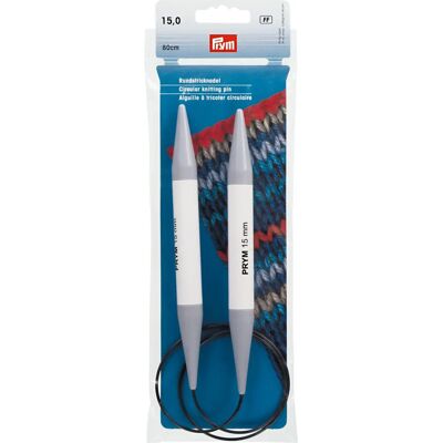 Prym Rundstricknadeln perlgrau/grau - 211317 Prym Rundstricknadeln perlgrau/grau - 211317