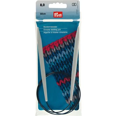 Prym 211352 Rundstricknadeln - Grau Prym 211352 Rundstricknadeln - Grau