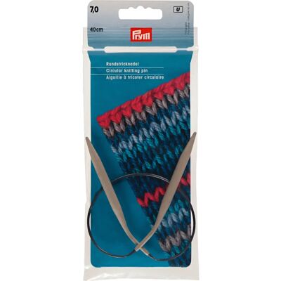 Prym cirkulära stickor - ull - 211383 - grå Prym cirkulära stickor - ull - 211383 - grå