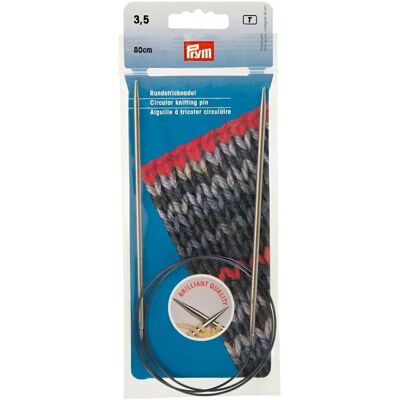 Aiguilles circulaires Prym argent - 212134 Aiguilles circulaires Prym argent - 212134