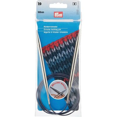 Prym Cirkelnaalden 7 mm - 100 cm - Breinaalden Prym Cirkelnaalden 7 mm - 100 cm - Breinaalden