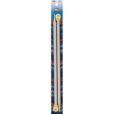Aiguilles à tricoter en plastique gris Prym 35cm 10mm Aiguilles à tricoter en plastique gris Prym 35cm 10mm
