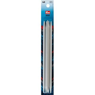 Aiguilles à double pointe Prym grises - 6mm 20cm - Publicité Aiguilles à double pointe Prym grises - 6mm 20cm - Publicité