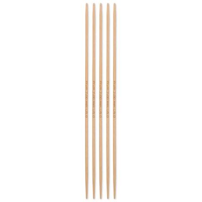 Prym 222200 Dubbelpuntige Bamboe Breinaalden - 15cm Prym 222200 Dubbelpuntige Bamboe Breinaalden - 15cm