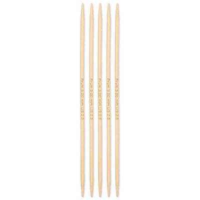 Prym 222202 Bambusk knittingnål - 3.00 mm, 15 cm, Beige Prym 222202 Bambusk knittingnål - 3.00 mm, 15 cm, Beige