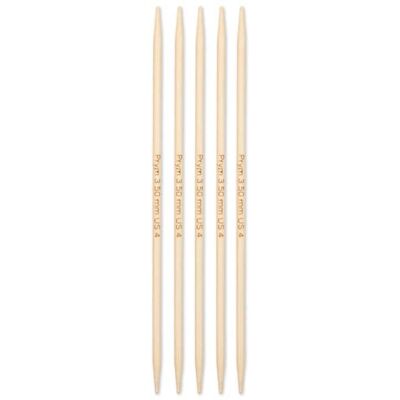 Prym 222203 Natürliche Bambus Doppelte Nadeln - Stricknadel Prym 222203 Natürliche Bambus Doppelte Nadeln - Stricknadel