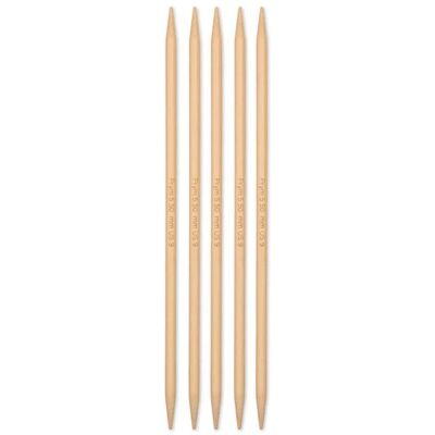 Prym Modell 222230 Natürliche Bambus Doppelspitzen Stricknadeln Prym Modell 222230 Natürliche Bambus Doppelspitzen Stricknadeln