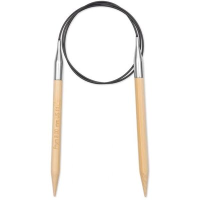 Ago per maglieria circolare Prym 222503 - Bambù, Nero, Silver Ago per maglieria circolare Prym 222503 - Bambù, Nero, Silver