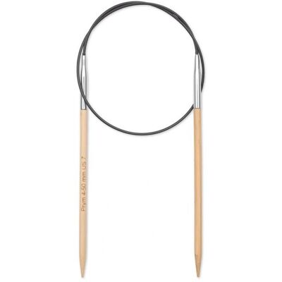 Prym Aiguilles circulaires bambou 60 cm 4,50 mm Prym Aiguilles circulaires bambou 60 cm 4,50 mm