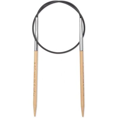 Aghi Circolari Prym 222525 - Bambù, Nero, Argento - Ferri da maglia Aghi Circolari Prym 222525 - Bambù, Nero, Argento - Ferri da maglia