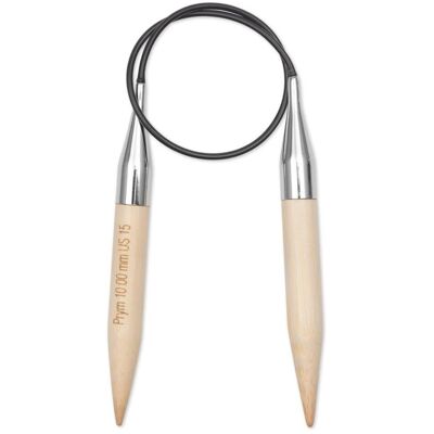 Prym 222534 Aiguille Circulaire - Bambou, Noire Prym 222534 Aiguille Circulaire - Bambou, Noire