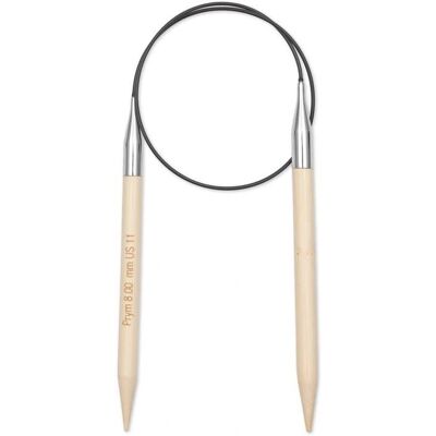 Prym 222552 Rundstricknadeln - Schwarz, Natur, Silber - Stricknadel Prym 222552 Rundstricknadeln - Schwarz, Natur, Silber - Stricknadel