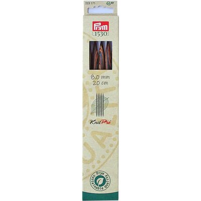 Aghi a doppia punta Prym Symfonie 20cm - confezione da 5 Aghi a doppia punta Prym Symfonie 20cm - confezione da 5
