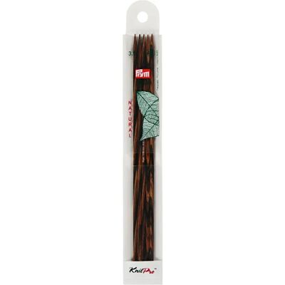 Prym Naturalne podwójne druty do robienia na drutach - Zestaw drutów Prym Naturalne podwójne druty do robienia na drutach - Zestaw drutów