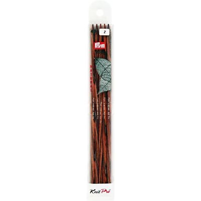 Prym - Natural double-point - Bois - aiguilles à tricoter Prym - Natural double-point - Bois - aiguilles à tricoter