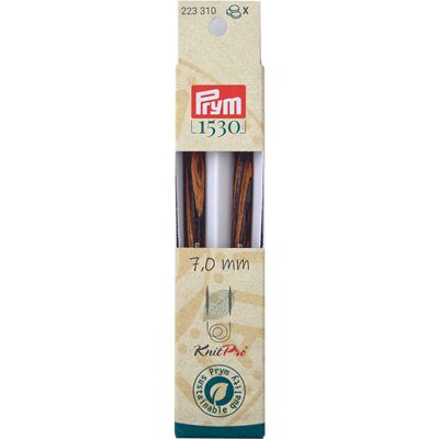 Prym Natural Podwójna Igła - Wielokolorowa - 11,6cm, 7mm Prym Natural Podwójna Igła - Wielokolorowa - 11,6cm, 7mm