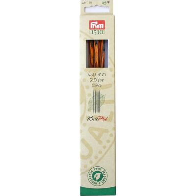 Prym - Natural Cubics - 15 cm - Aiguilles à tricoter Prym - Natural Cubics - 15 cm - Aiguilles à tricoter